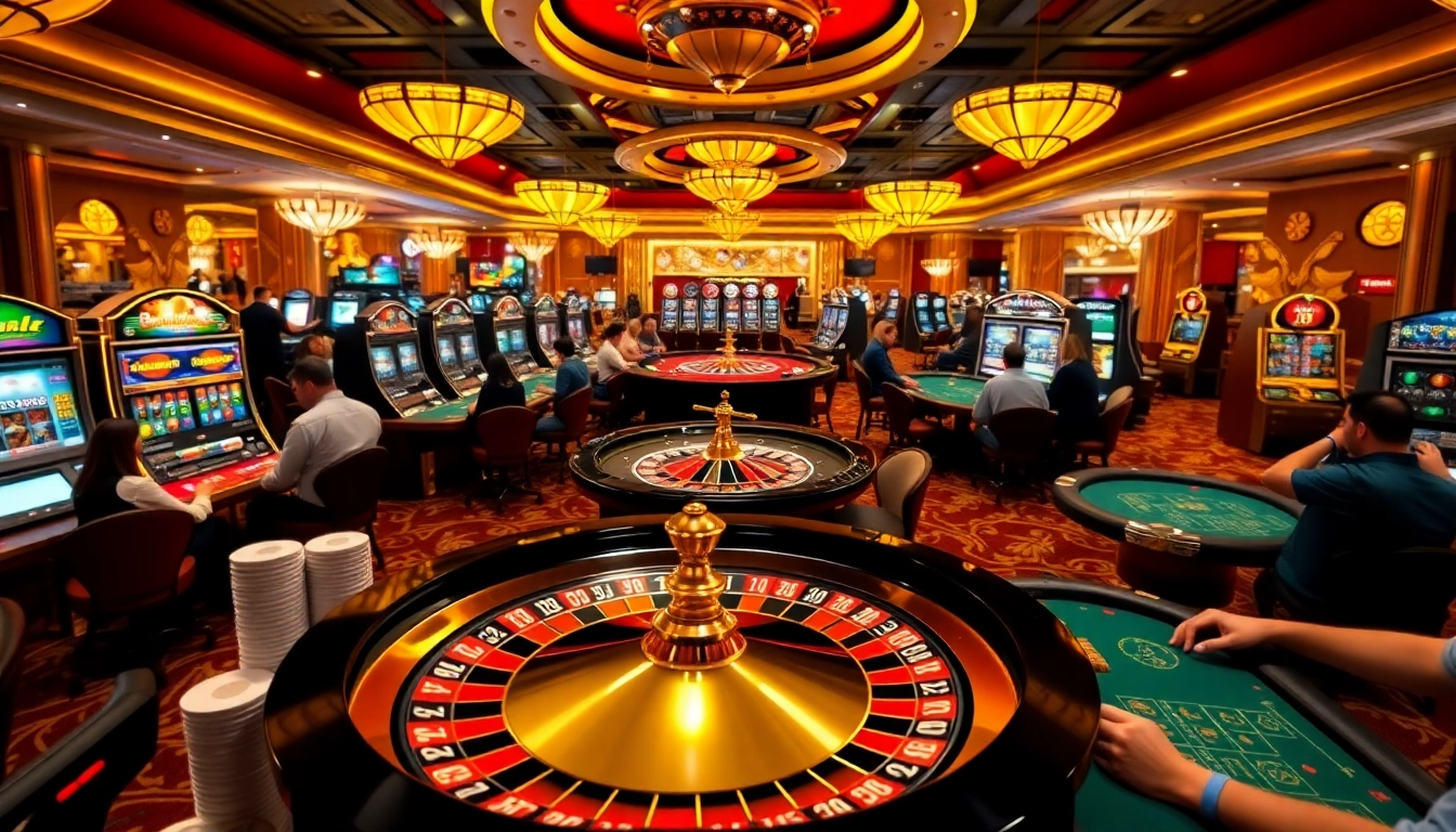 Experience thrilling casino action at https://sp666io.com/ featuring vibrant slot machines, poker tables, and roulette wheels.