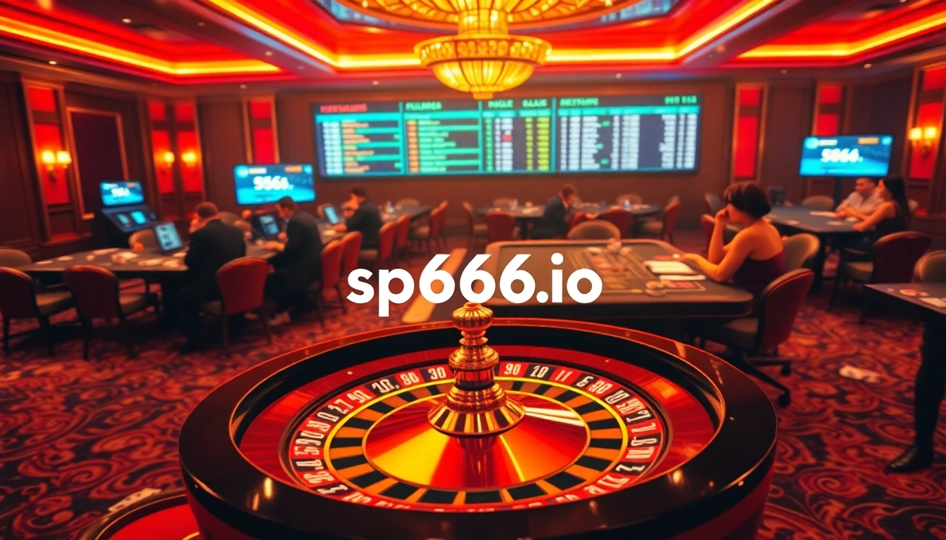 Experience the thrill of gambling with https://sp666io.com/ where players engage in exciting casino games like blackjack and roulette.